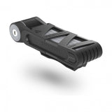 Voxom Compact Faltschloss 850 mm in Silber aus gehärtetem Stahl mit Kunststoffbeschichtung und Halterung